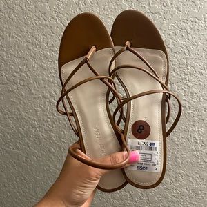 Brown Sandal Heels